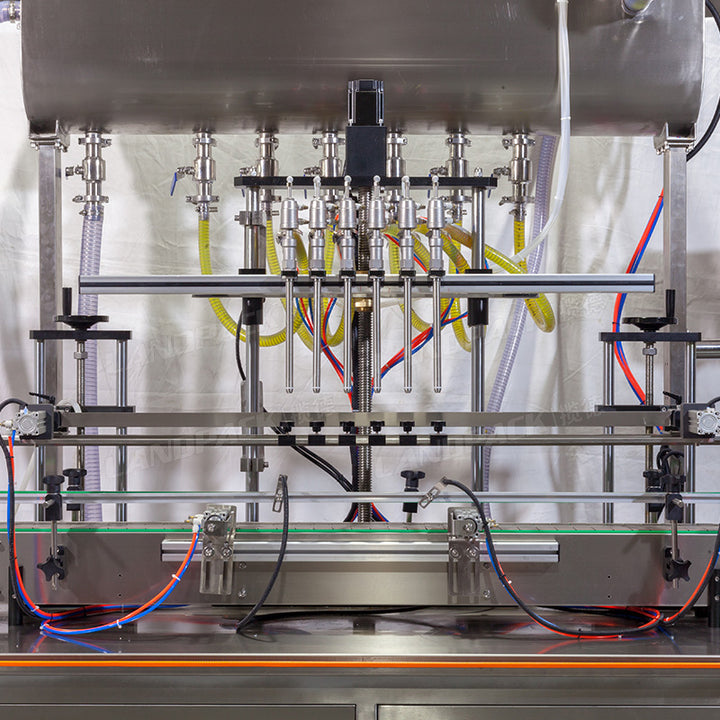 Automatic Plastic Bottle Liquid Filling Capping Labeling Machine Line