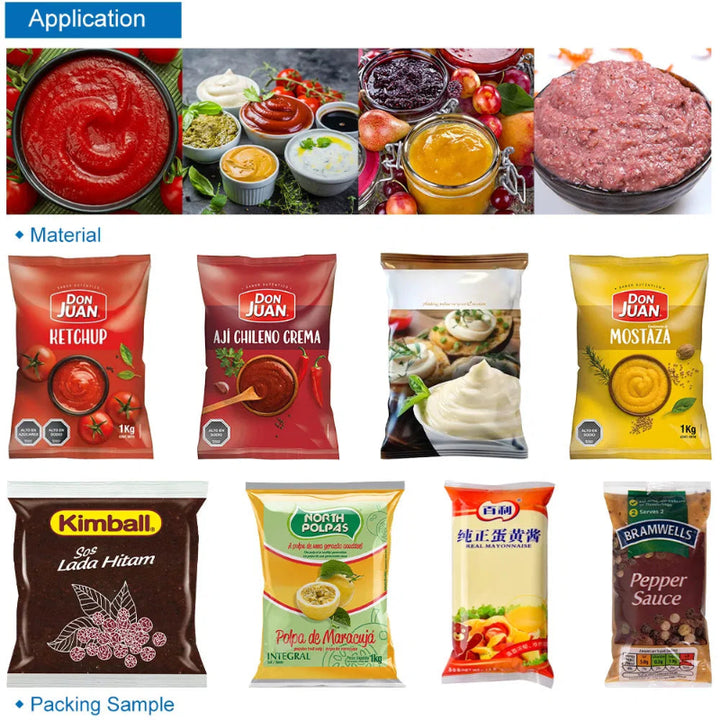 Automatic Oil Vertical Pouch Form Fill Seal Machine