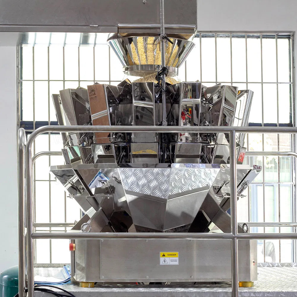 Automatic Puffed Food Popcorn Nut Vffs Granule Vertical Packing Machine