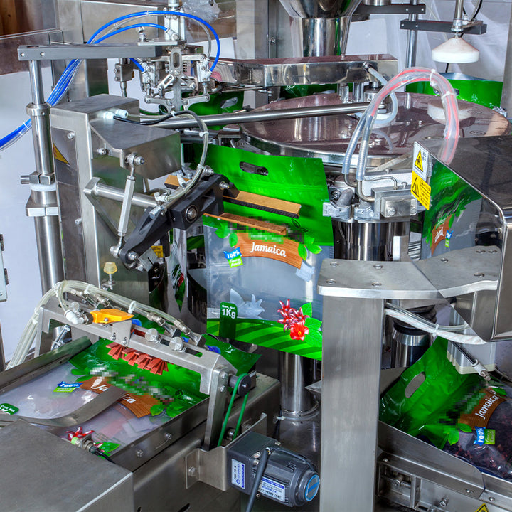 rotary premade pouch packing machine