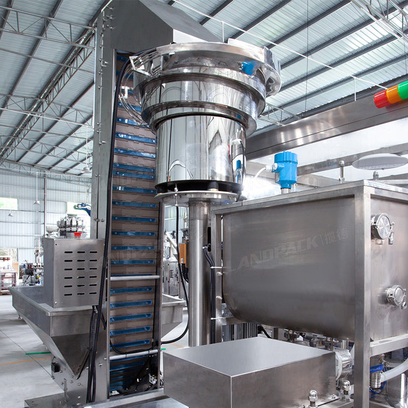 Automatic Liquid Spout Pouch Squeeze Pouch Rotary Filling Capping Machine