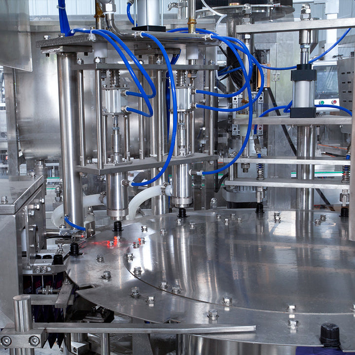 Automatic Liquid Spout Pouch Squeeze Pouch Rotary Filling Capping Machine