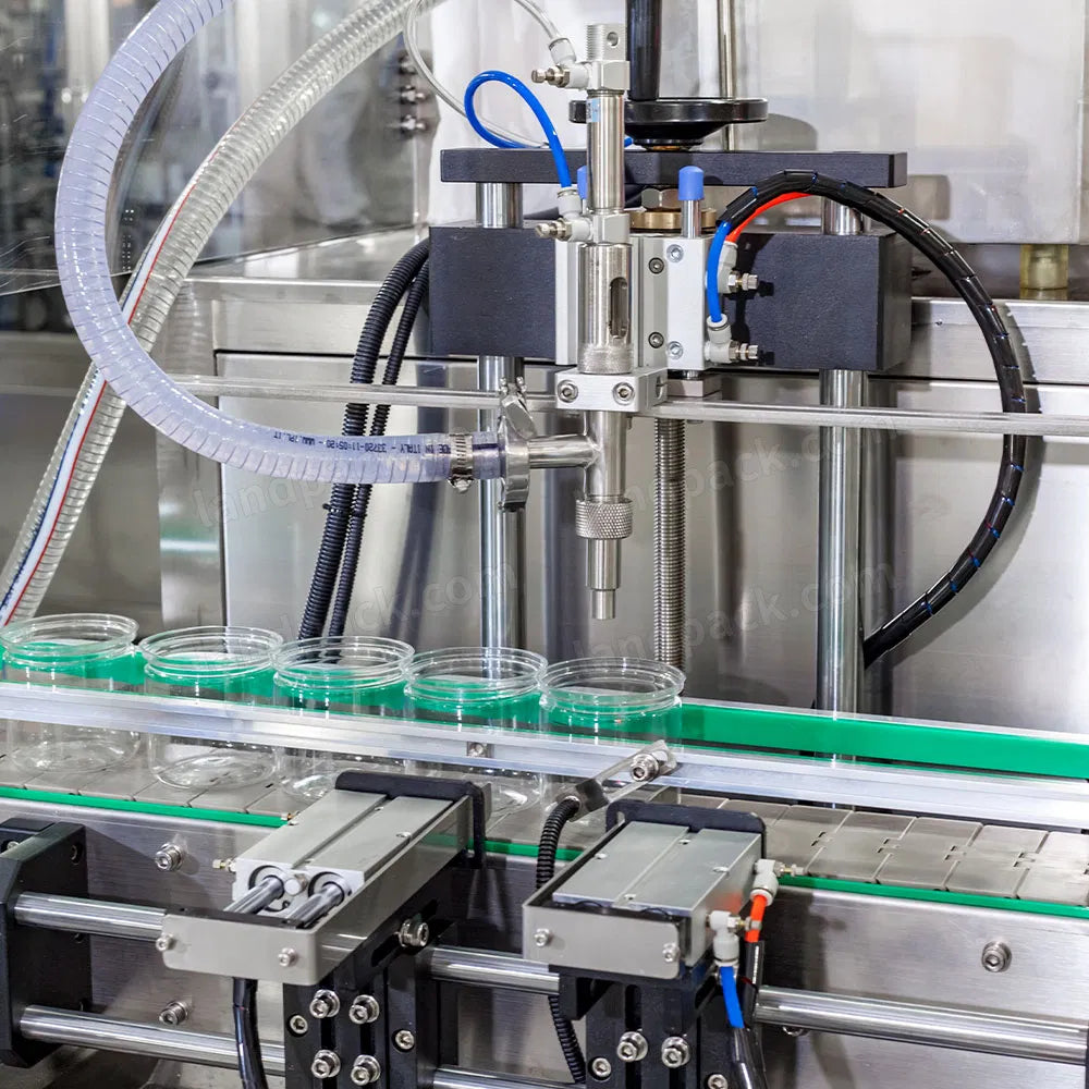 Automatic Single Head Gears Pump Honey Bottel Jam Filling Machine