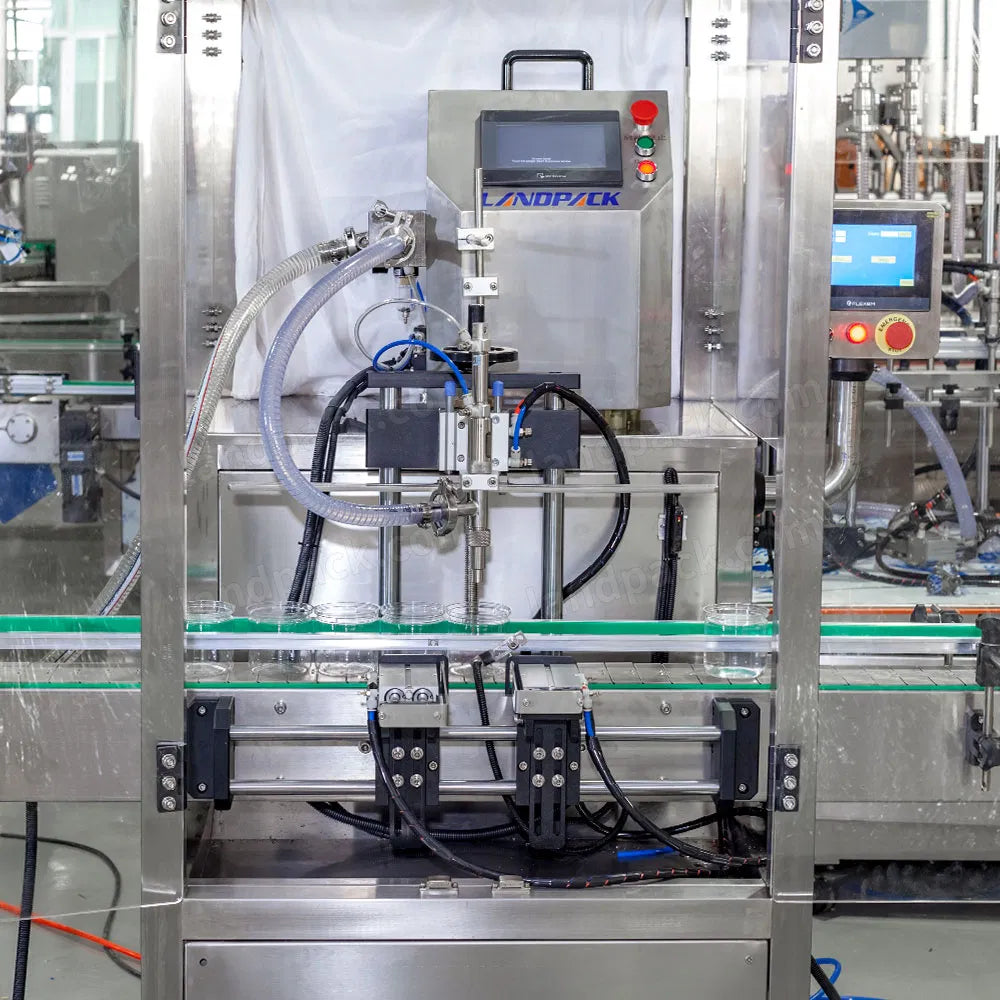 Automatic Single Head Gears Pump Honey Bottel Jam Filling Machine