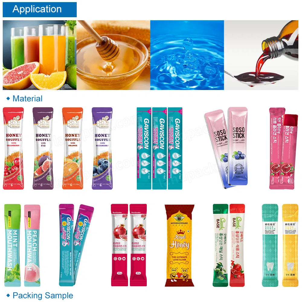 Automatic Single Lane Honey Popsicle Stick Liquid Packing Packaging Machine