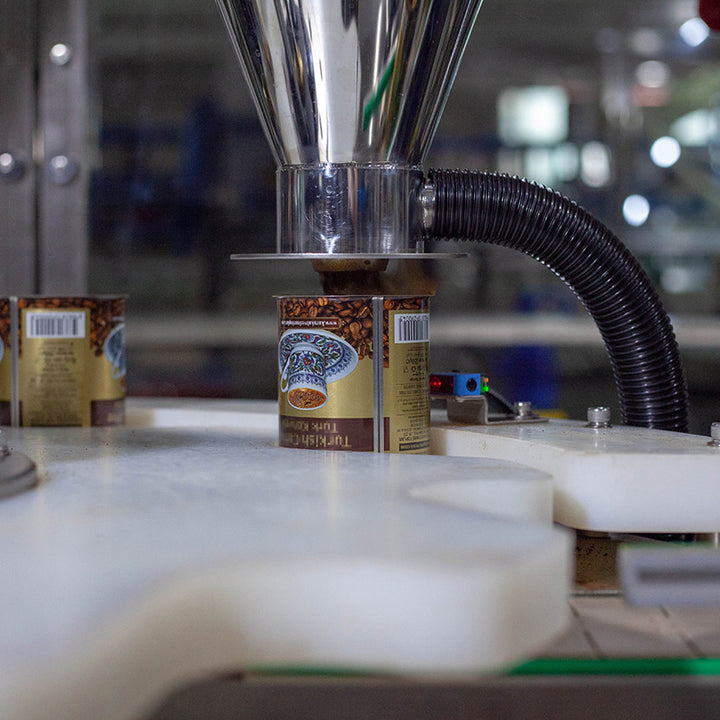 Automatic Powder Jar Can Filling Capping Sealing Machine Line 