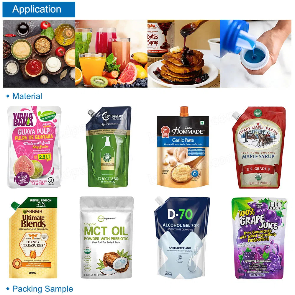 Automatic Juice Premade Pouch Doypack Packaging Machine