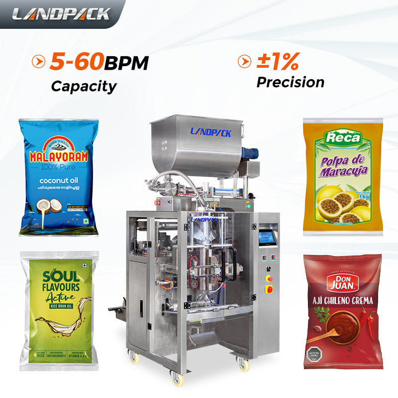 Automatic Chutney Vertical Form Fill Seal Packing Machine