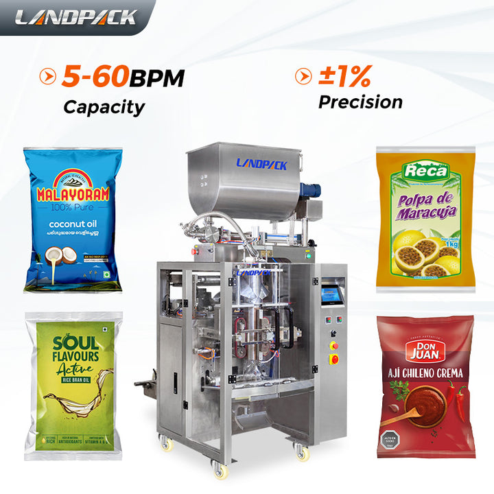 Automatic Chutney Vertical Form Fill Seal Packing Machine