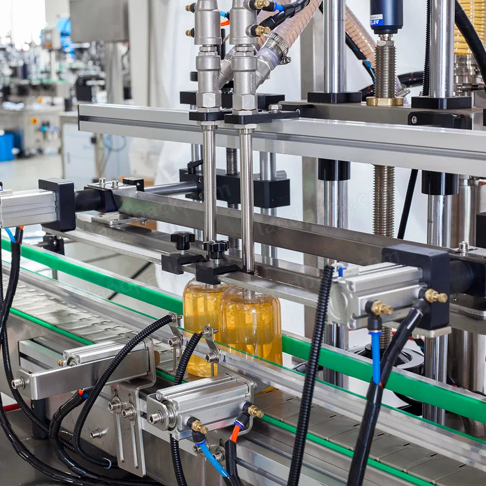 Automatic Two Head Fruit Juice Mango Juice Filling Machine