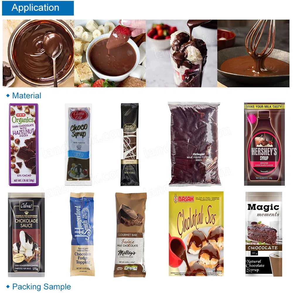 Automatic Lotion Paste Vertical Form Fill Seal Machine