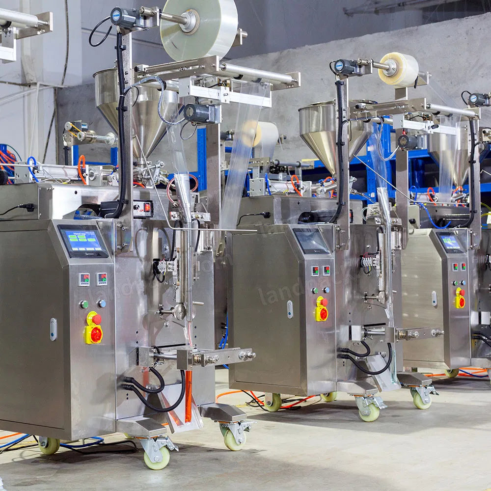 Automatic Jelly Popsicles Vertical Packing Machine Line