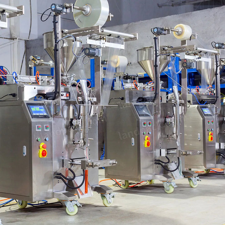Automatic Jelly Popsicles Vertical Packing Machine Line
