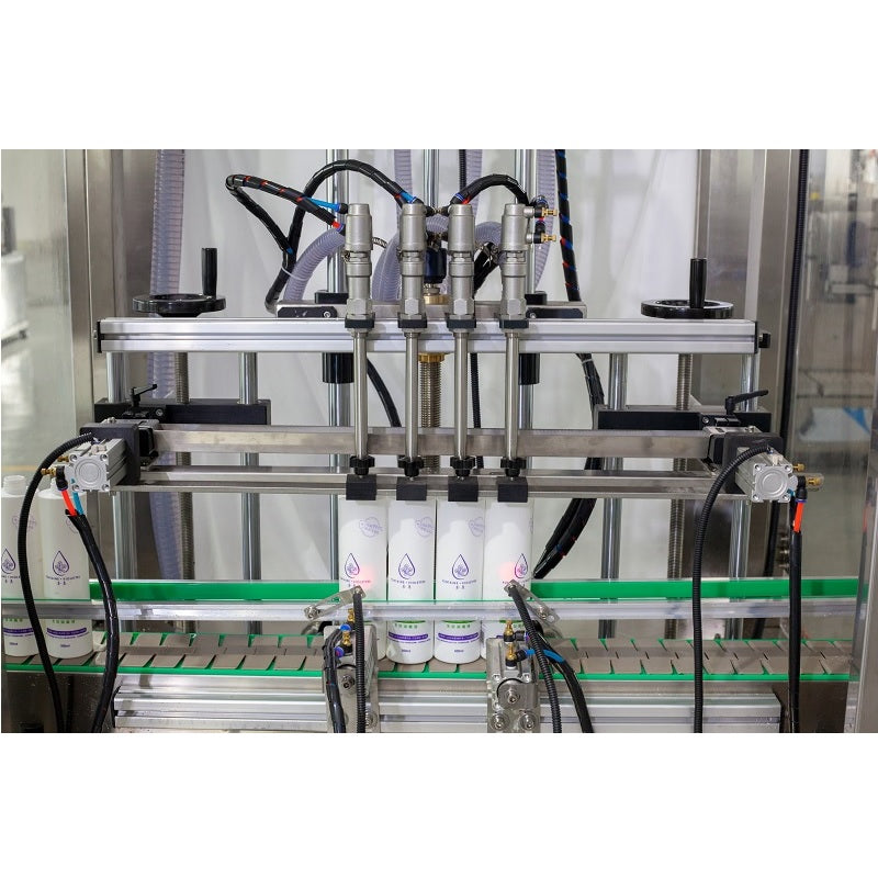 Automatic Alcohol Disinfectant Liquid Filling Capping Labeling Machine
