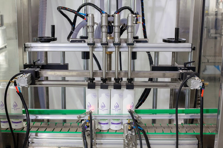 Automatic Alcohol Disinfectant Liquid Filling Capping Labeling Machine