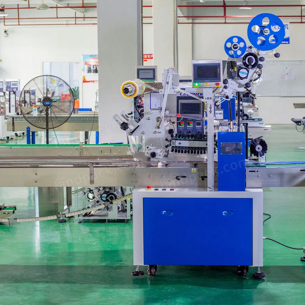Fresh Pepper Lettuce Fruit and Vegetable Wrapping Packaging Packing Machine