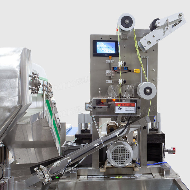Full Automatic Egg Rolls Snack Food Horizontal Premade Pouch Packing Machine