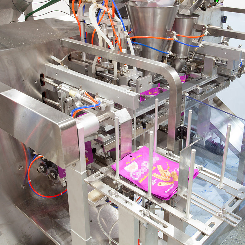 Full Automatic Egg Rolls Snack Food Horizontal Premade Pouch Packing Machine
