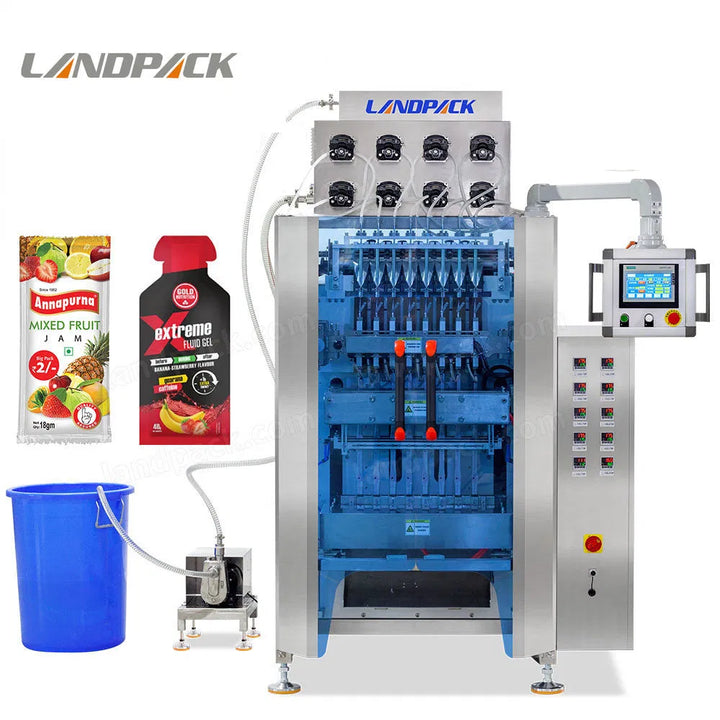 Fully Automatic 10g 20g Stick Pack Liquid Packing Packaging Machine