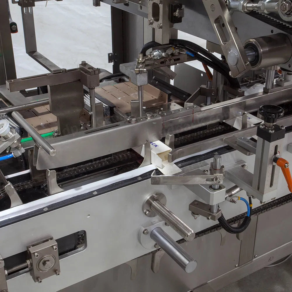 Automatic 4 Lane Powder Stick Pack Counting Cartoning Packaging Machine Line