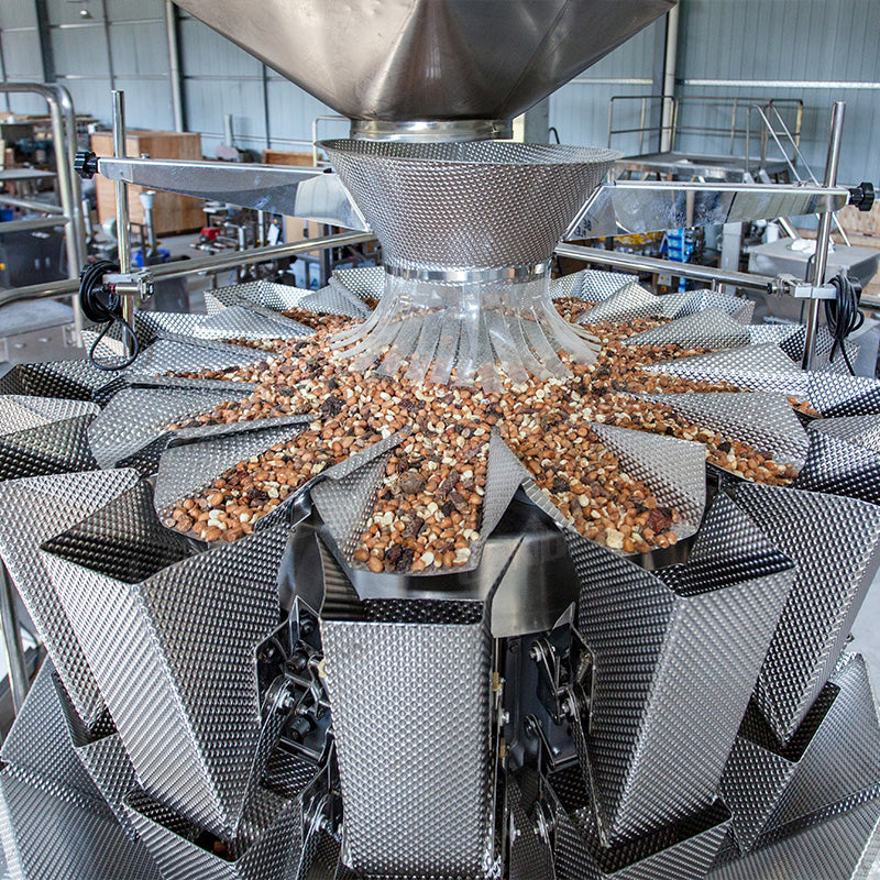 Fully Automatic Snacks Nut Potato Chips Nitrogen Packing Machine