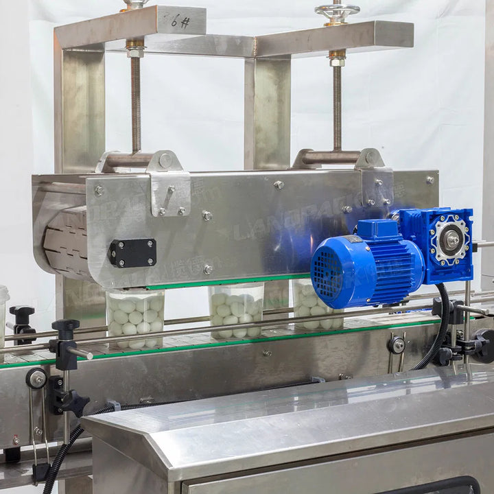 Automatic Quail Egg Pickled Buckets Filling Capping Labeling Machine
