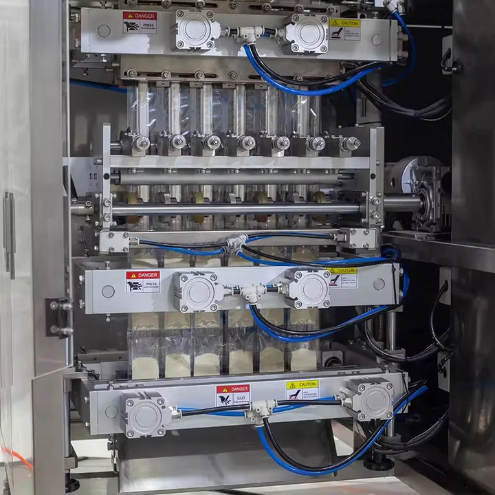 Automatic Multi Lane Spice Powder 4 Side Sealing Sachet Packing Machine