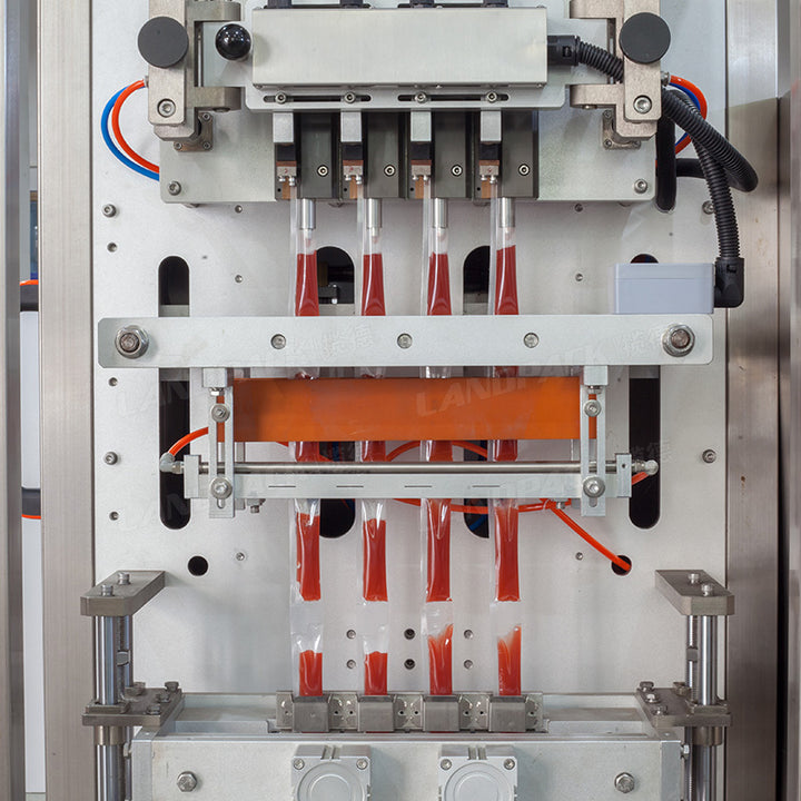 Automatic 3-Side Sealing Sachet Cat Strip Pet Food Paste Packing Machine