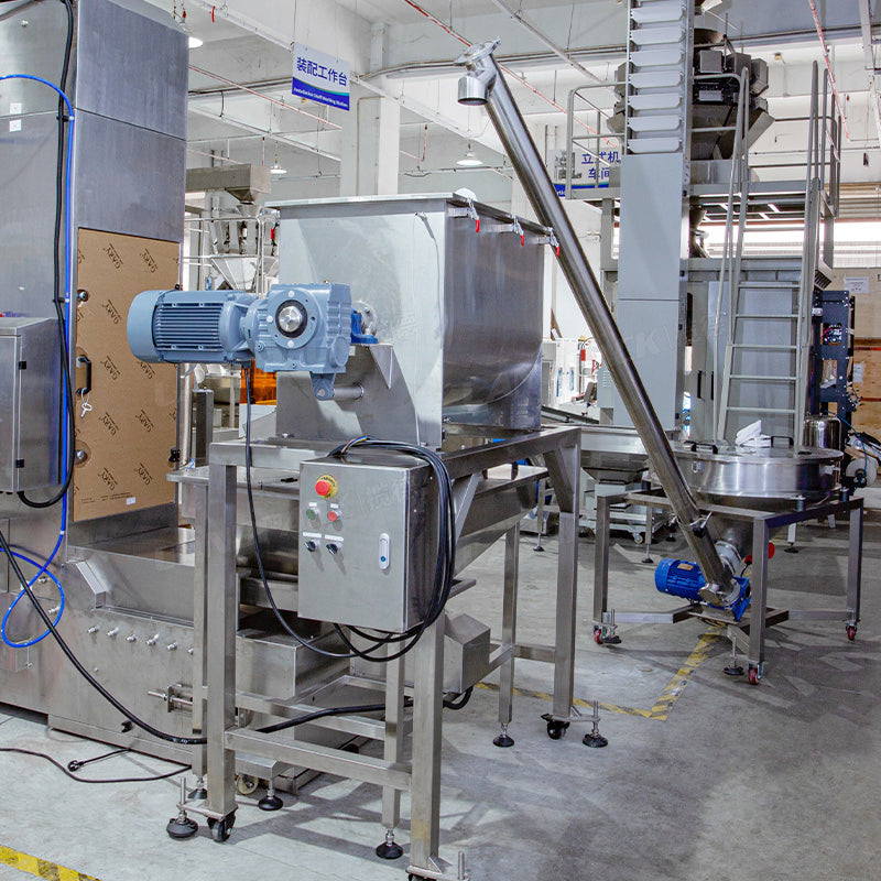 Automatic Detergent Powder Vertical Packing System Washing Powder Packaging Line