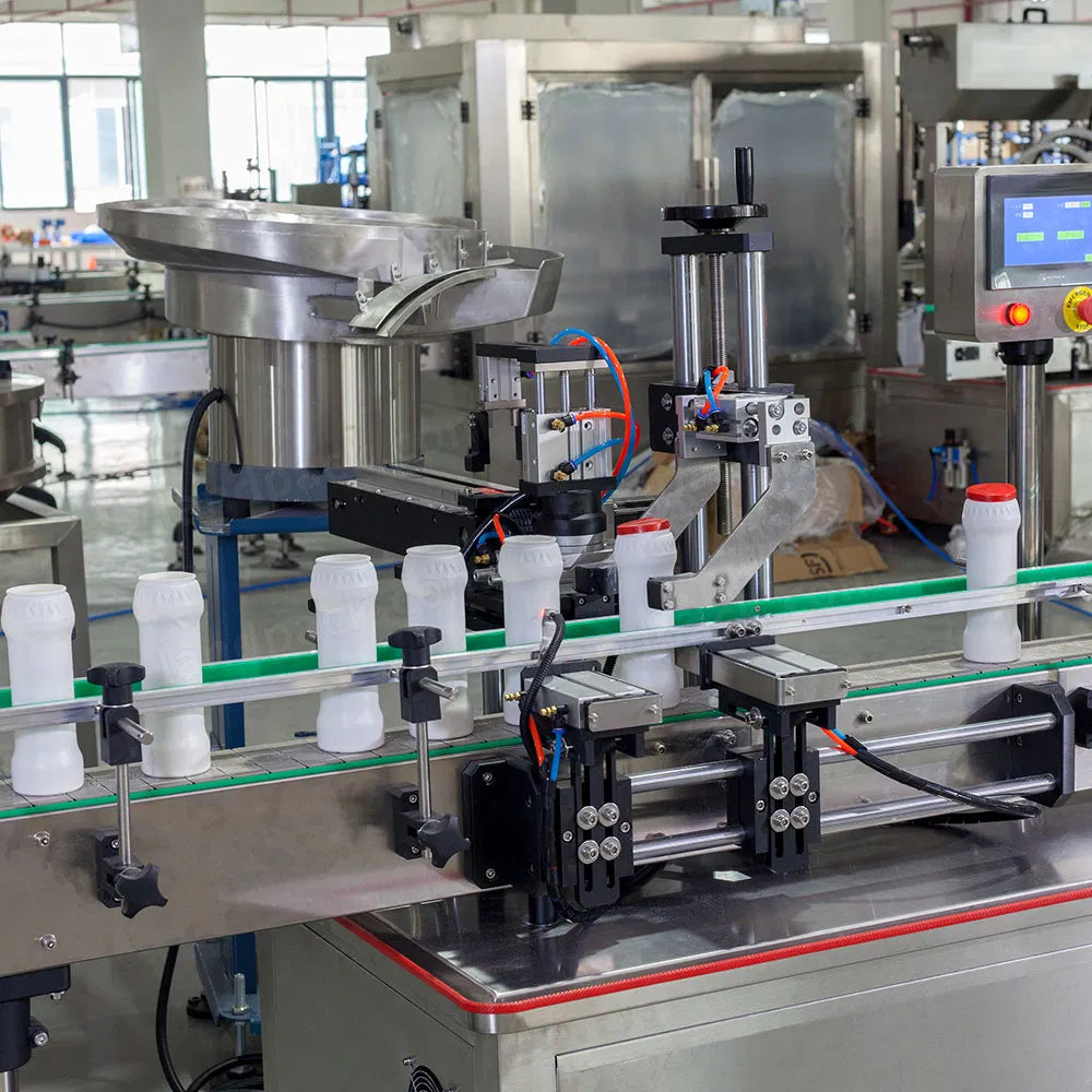 High Precision Bottle Jar Can Powder Filling Machine Line