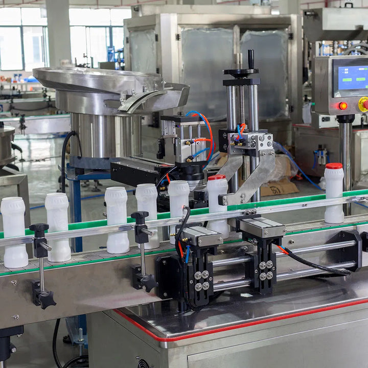 High Precision Bottle Jar Can Powder Filling Machine Line