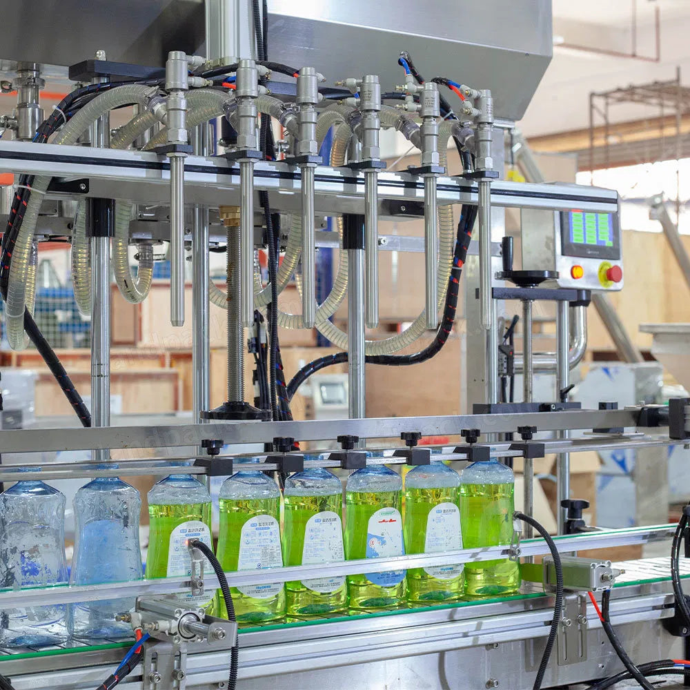 High Precision Liquid Soap Shampoo Detergent Filling Line