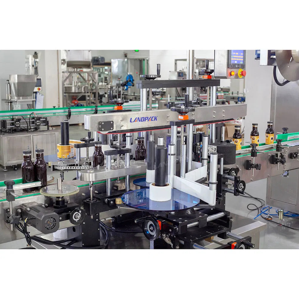 High Precision Peanut Butter Jam Filling Capping Labeling Machine