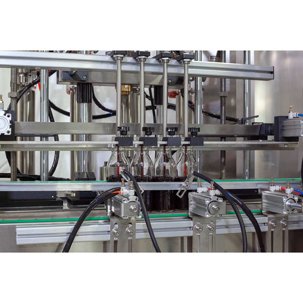 High Precision Peanut Butter Jam Filling Capping Labeling Machine