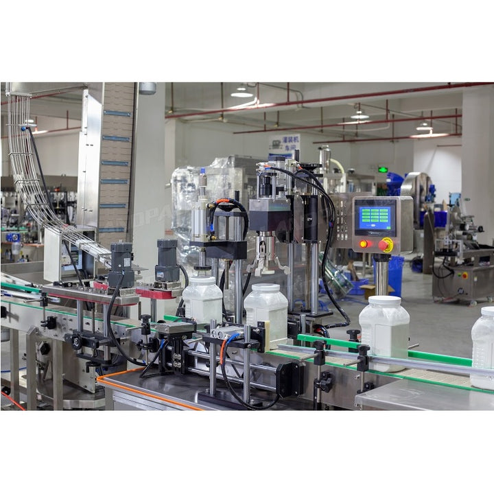 High-Speed Automatic Powder Bottle Filling Production Line