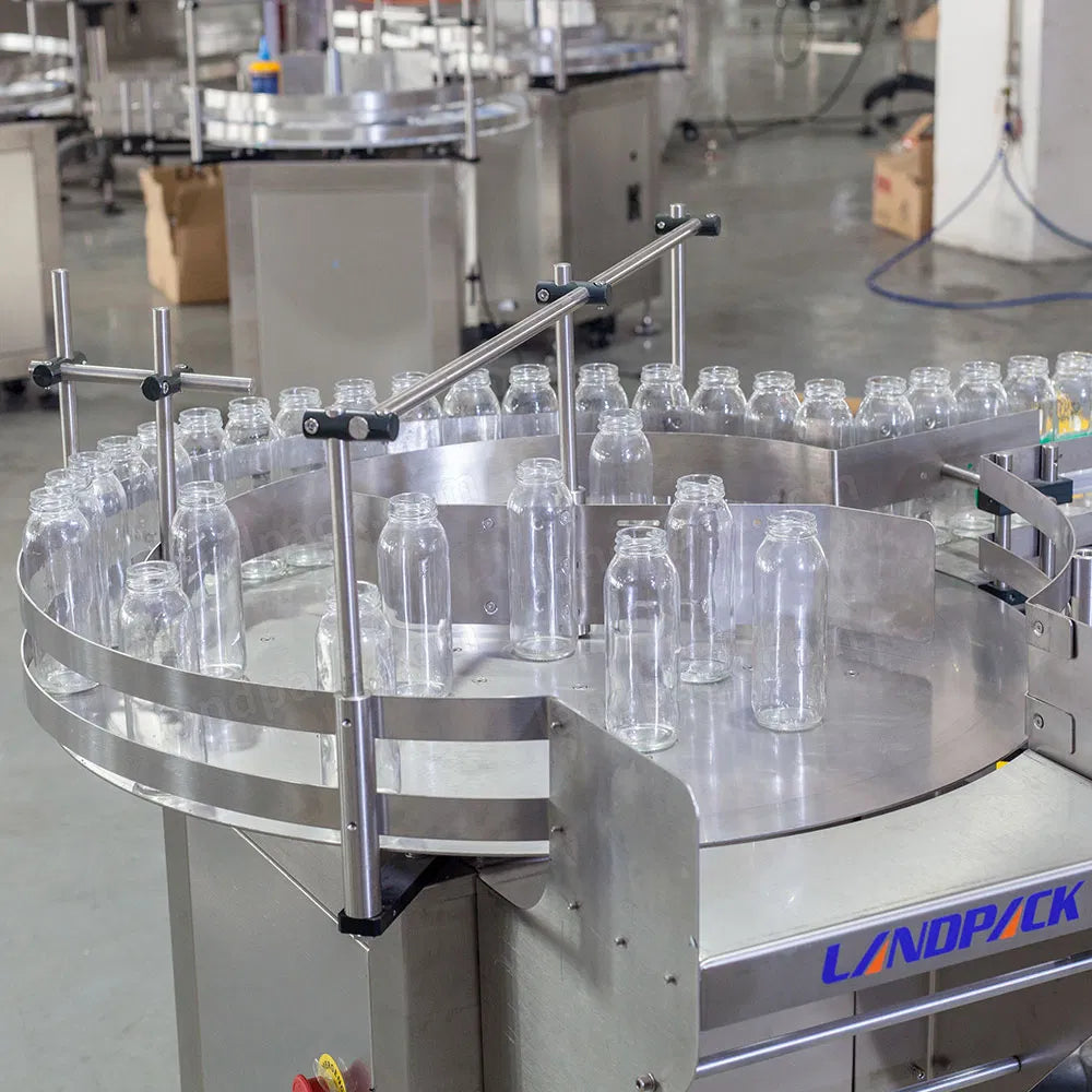 Automatic Juice Drink Filling Capping and Labeling Line with Bottle Washing Machine