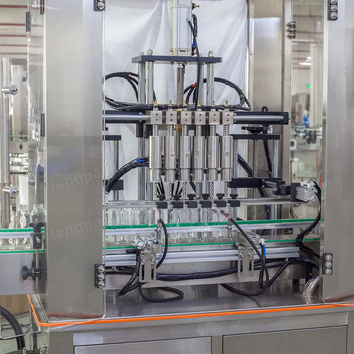 Automatic Juice Drink Filling Capping and Labeling Line with Bottle Washing Machine
