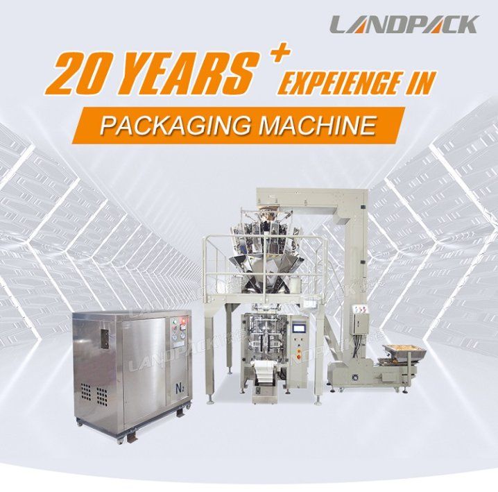 Landpack Ld-420A Banana Potato Chips Packer Packaging Packing Machine
