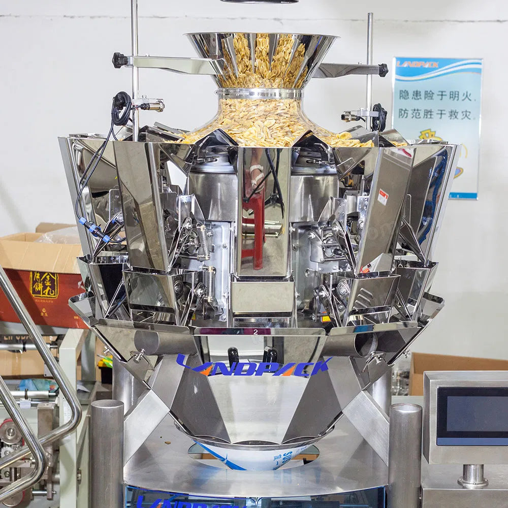 Automatic Beans Bean Potato Banana Chips Raisin Packaging Packing Machine