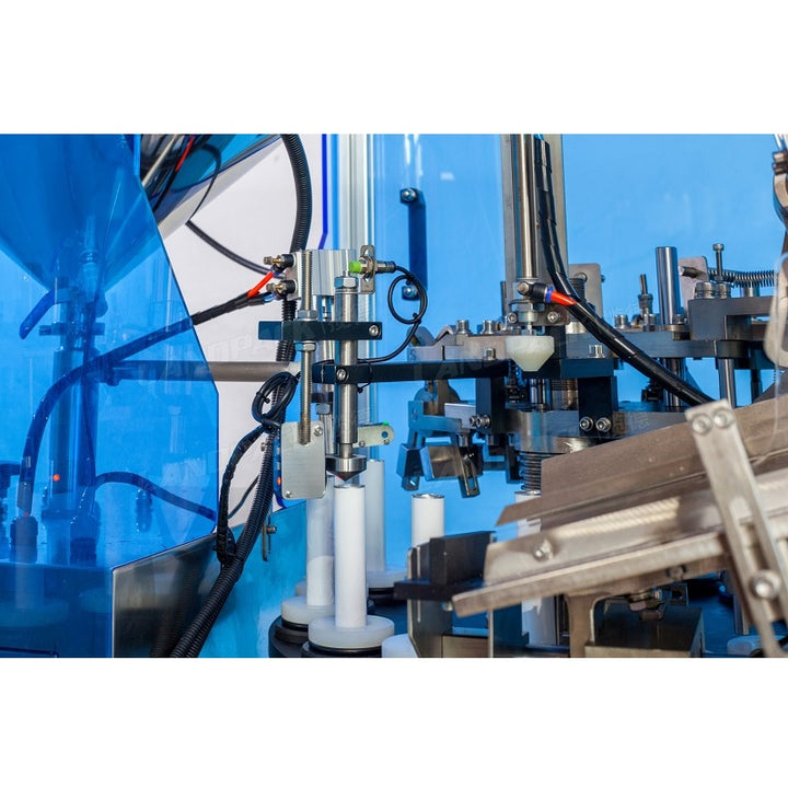 Automatic Aluminum Tube Filling & Sealing Machine with Dust Cover – High-Speed Tube Filler