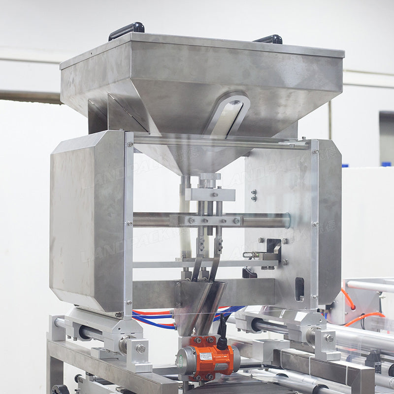 Automatic 2 Lane Sugar Salt Granule Sachet Pouch Bag Packing Machine