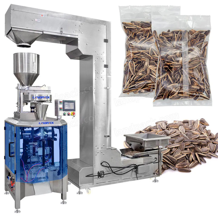 Automatic Granule Snack Sunflower Seed Nuts Vertical Packing Machine