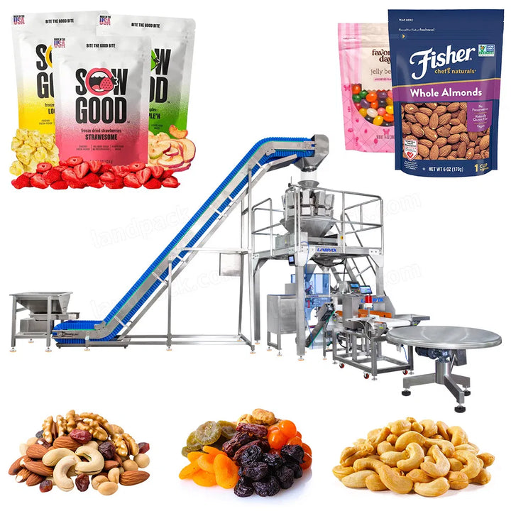 Mini Doypack Machine Date Dry Fruit Premade Pouch Packing Machine