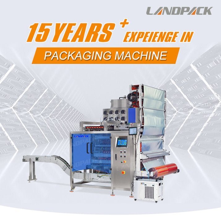 Multi Function 8 Tracks Liquid Shampoo Sachet Bag Packing Machine
