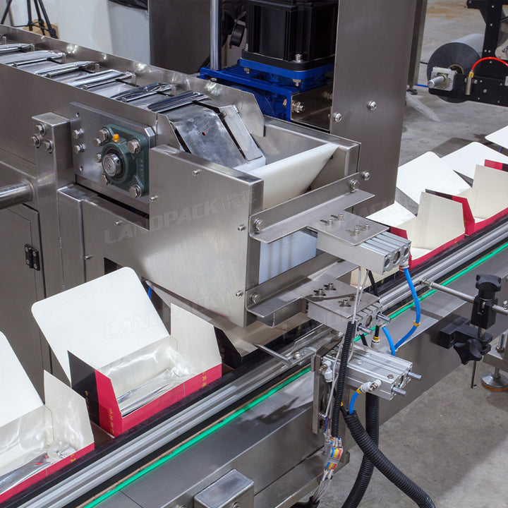 Multi-Lane Cream Paste Back Sealing Pouch Stick Packaging Counting and Cartoning Machine Line