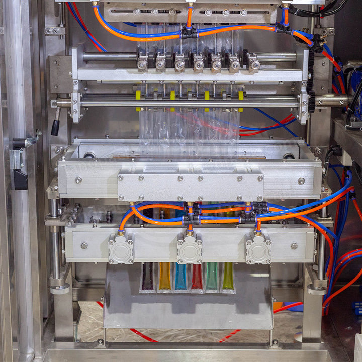 Multi-Lane Various Flavors Popsicle Ice Jelly Stick Packing Machine