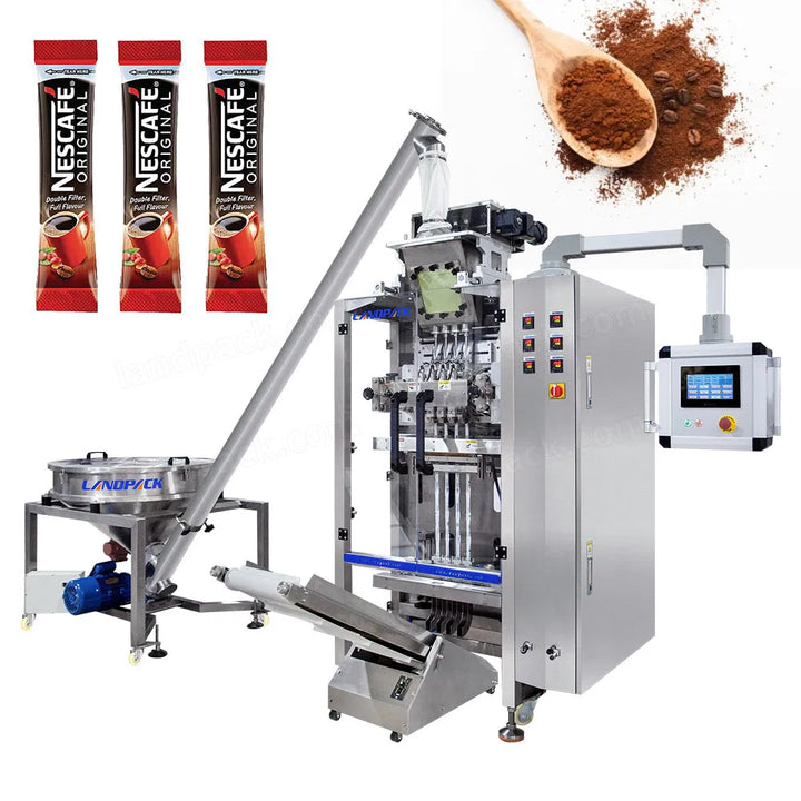 Automatic Spices Milk Powder Sugar Coffee Powder 3 in 1 Stick Pack Packing Machine