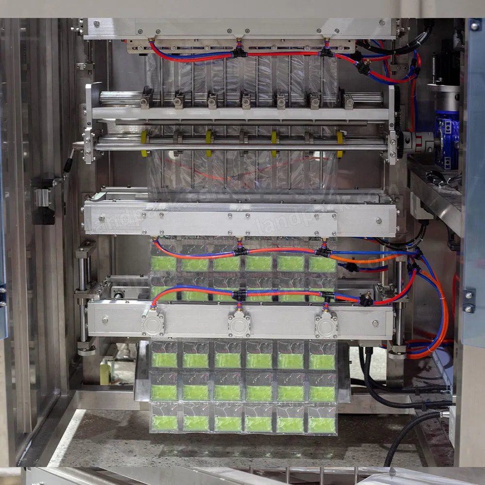 Multi Lanes Shampoo Sachet Packing Machine Automatic Liquid Sachet Filling Machine