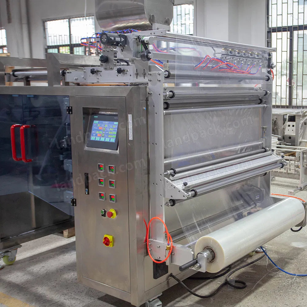 Multi Lanes Shampoo Sachet Packing Machine Automatic Liquid Sachet Filling Machine