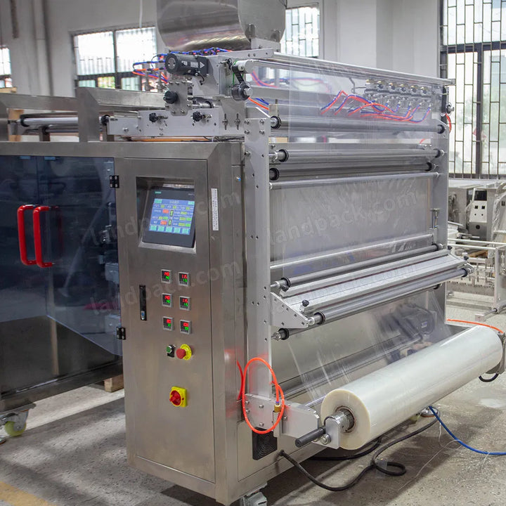 Multi Lanes Shampoo Sachet Packing Machine Automatic Liquid Sachet Filling Machine